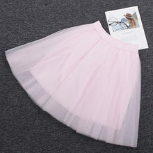 Load image into Gallery viewer, Puffy New Arrival 5 Layer Fashion Women Tulle Skirt Tutu Wedding Bridal Bridesmaid 2018 Overskirt Petticoat Lolita Saia