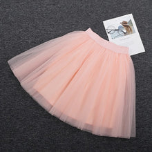 Load image into Gallery viewer, Puffy New Arrival 5 Layer Fashion Women Tulle Skirt Tutu Wedding Bridal Bridesmaid 2018 Overskirt Petticoat Lolita Saia