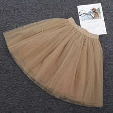 Load image into Gallery viewer, Puffy New Arrival 5 Layer Fashion Women Tulle Skirt Tutu Wedding Bridal Bridesmaid 2018 Overskirt Petticoat Lolita Saia